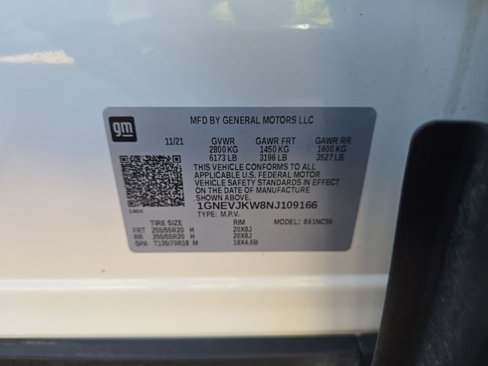 Used 2022 Chevrolet Traverse RS image 32