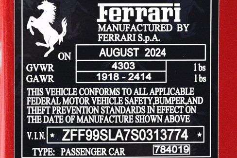 Certified 2025 Ferrari 296 GTB image 27