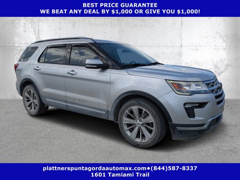 Used 2019 Ford Explorer Limited w/ Class III Trailer Tow Package image 1