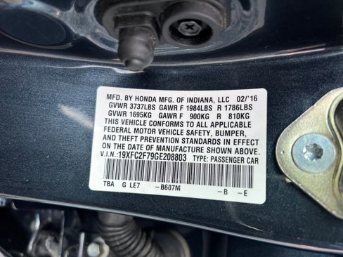 Used 2016 Honda Civic EX image 14