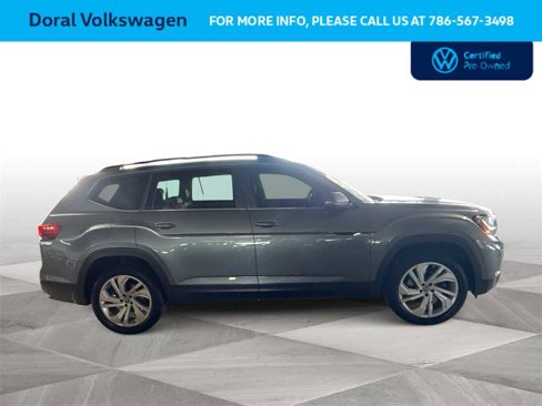 Certified 2021 Volkswagen Atlas SE w/ Panoramic Sunroof Package image 9