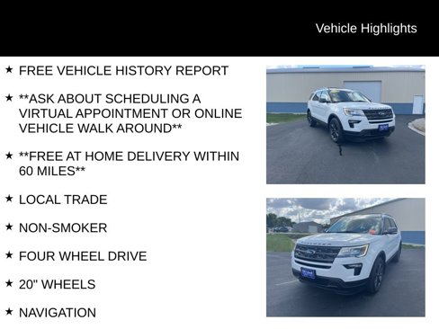 Used 2018 Ford Explorer XLT w/ Equipment Group 202A image 11