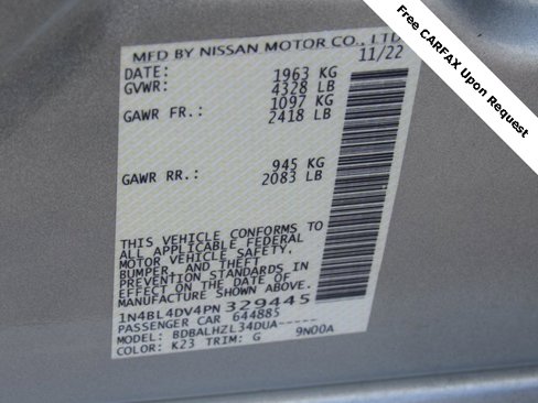 Used 2023 Nissan Altima 2.5 SV image 19