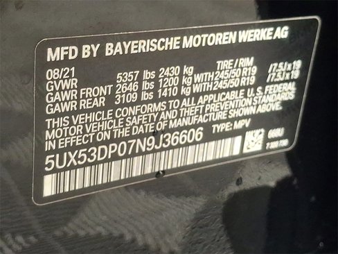 Used 2022 BMW X3 xDrive30i w/ Convenience Package image 28