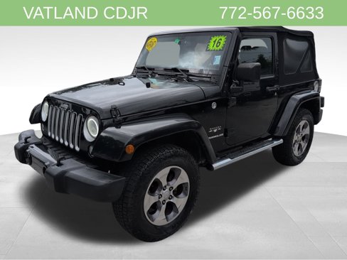 Certified 2016 Jeep Wrangler Sahara w/ Mopar Chrome Edition Group image 3