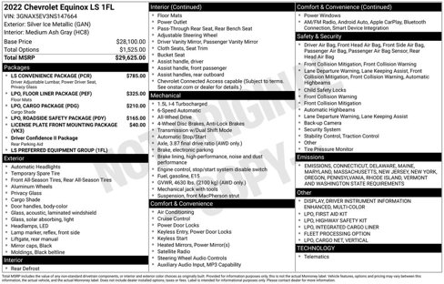Used 2022 Chevrolet Equinox LS w/ LS Convenience Package image 6