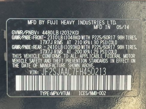 Used 2015 Subaru Forester 2.5i image 20