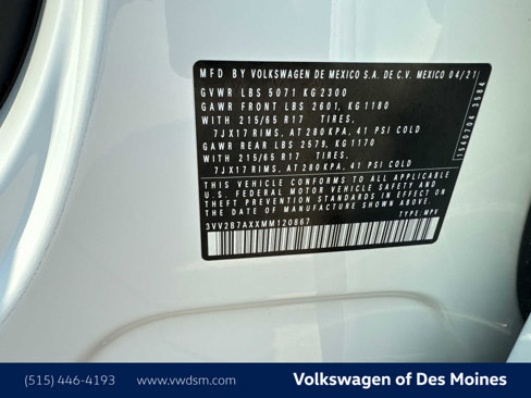 Used 2021 Volkswagen Tiguan SE image 21