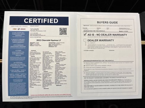 Used 2022 Chevrolet Equinox LT image 31