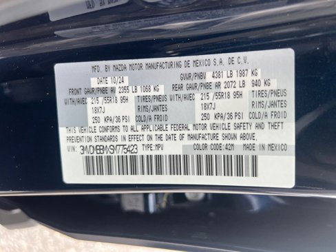 Certified 2025 MAZDA CX-30 AWD 2.5 S w/ Select Sport Pkg image 34