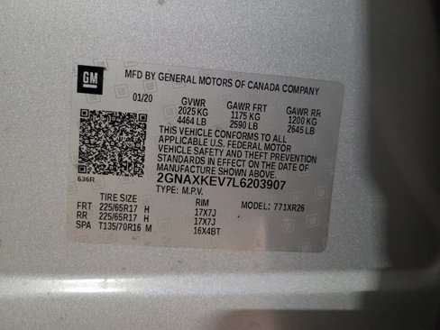 Used 2020 Chevrolet Equinox LT image 33