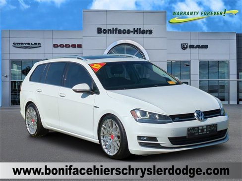 Used 2015 Volkswagen Golf TDI SEL w/ Lighting Package (SEL) image 1