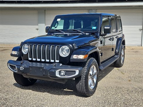 Used 2021 Jeep Wrangler Unlimited Sahara w/ Dual Top Group image 1