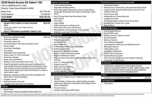Used 2020 Buick Encore GX Select image 42