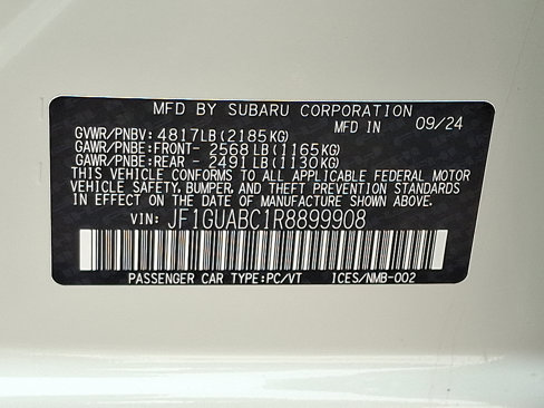 Certified 2024 Subaru Impreza 2.0i image 27