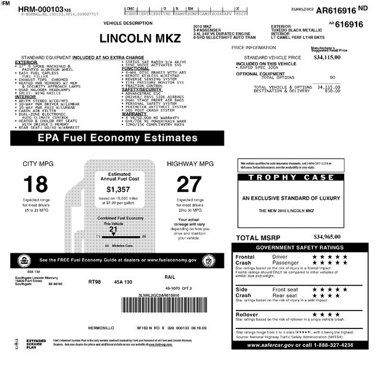 Used 2010 Lincoln MKZ image 5