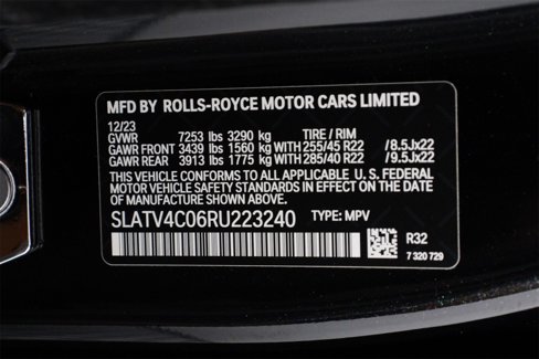 Certified 2024 Rolls-Royce Cullinan w/ Cullinan Package image 19
