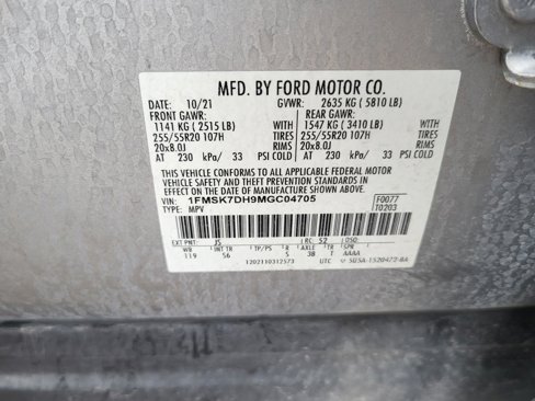 Used 2021 Ford Explorer XLT w/ Equipment Group 202A image 34