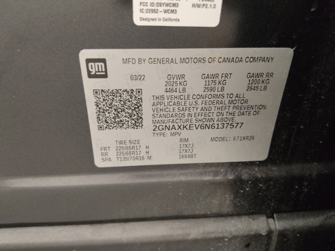 Used 2022 Chevrolet Equinox LT image 33