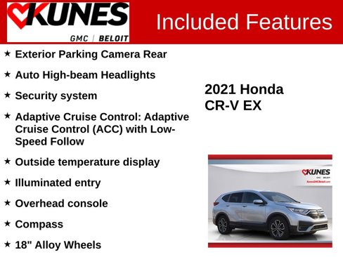 Used 2021 Honda CR-V EX image 3