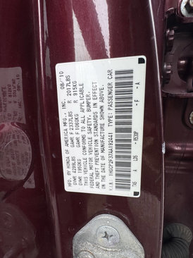 Used 2010 Honda Accord LX image 51