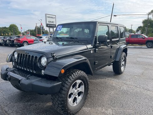 Used 2016 Jeep Wrangler Unlimited Sahara w/ Connectivity Group image 1