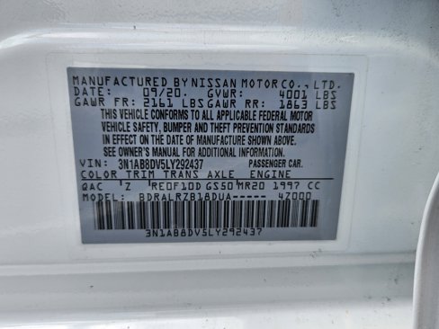 Used 2020 Nissan Sentra SR w/ Electronics Package image 7