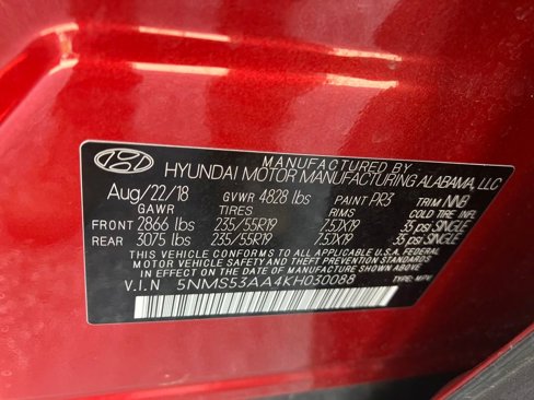 Used 2019 Hyundai Santa Fe FWD image 31
