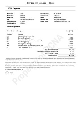 Certified 2019 Porsche Cayenne image 47