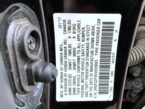 Used 2017 Honda Civic LX image 25