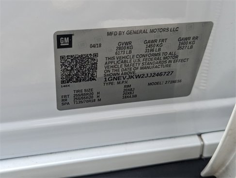 Used 2018 Chevrolet Traverse Premier w/ LPO, 'HIT The Road' Package image 18