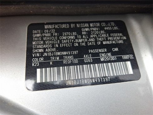 Used 2022 Nissan Rogue Sport SV w/ Technology Package image 26