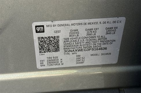 Certified 2023 Chevrolet Equinox RS w/ RS Leather Package image 35