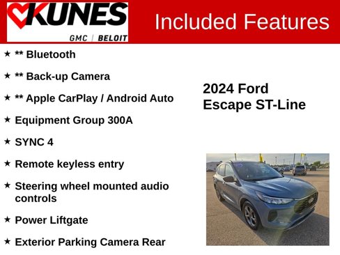 Used 2024 Ford Escape ST-Line image 2