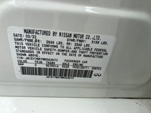 Certified 2022 INFINITI Q50 Luxe image 27