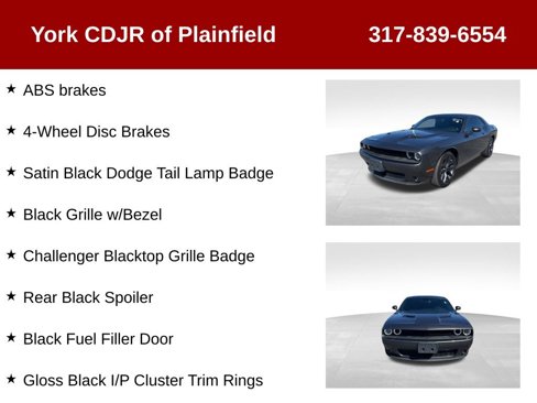 Used 2021 Dodge Challenger SXT w/ Blacktop Package image 18