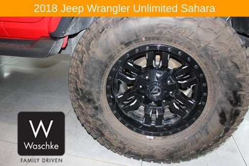 Used 2018 Jeep Wrangler Unlimited Sahara image 12