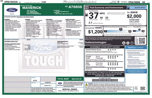 Used 2023 Ford Maverick XLT image 34