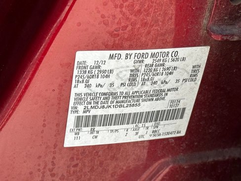 Used 2013 Lincoln MKX AWD image 27