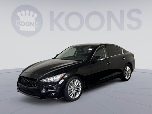 Used 2021 INFINITI Q50 Luxe image 1