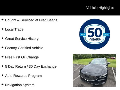 Used 2022 Genesis G70 2.0T w/ Prestige Package image 5