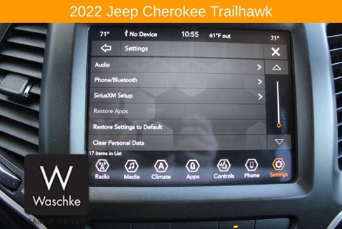 Used 2022 Jeep Cherokee Trailhawk w/ Comfort/Convenience Group image 57