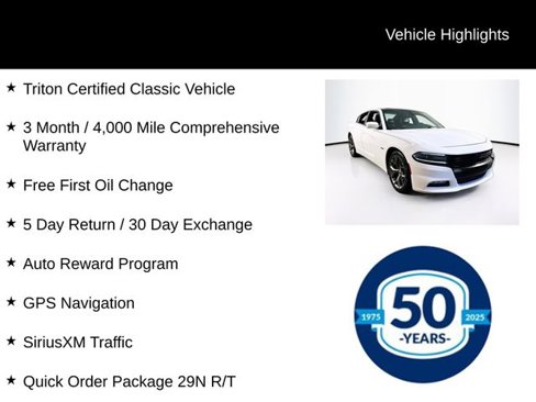 Used 2016 Dodge Charger R/T w/ Plus Group image 5