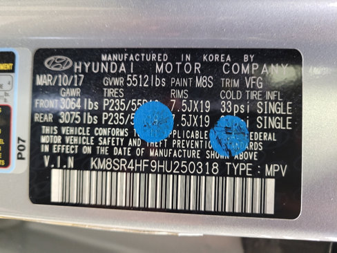 Used 2017 Hyundai Santa Fe Limited image 33