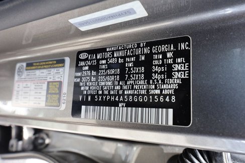 Used 2016 Kia Sorento EX w/ EX Premium Package image 34