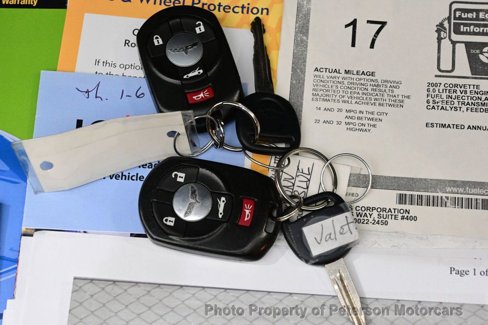 Used 2007 Chevrolet Corvette Convertible w/ Preferred Equipment Group image 71