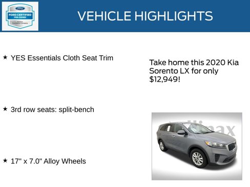 Used 2020 Kia Sorento LX image 34