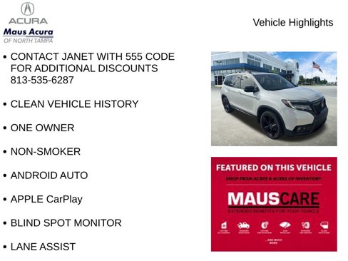 Used 2020 Honda Passport Elite image 8