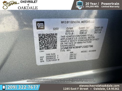 Certified 2023 Chevrolet Traverse LS w/ Safety Package image 36