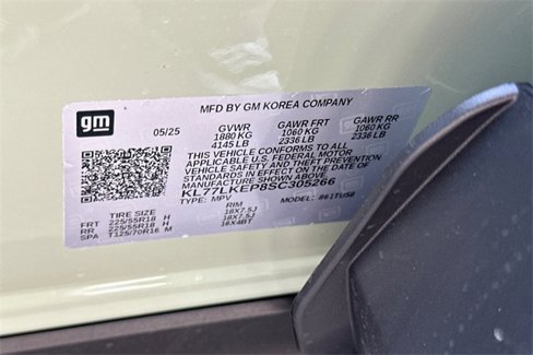 New 2025 Chevrolet Trax ACTIV w/ Sunroof Package image 37